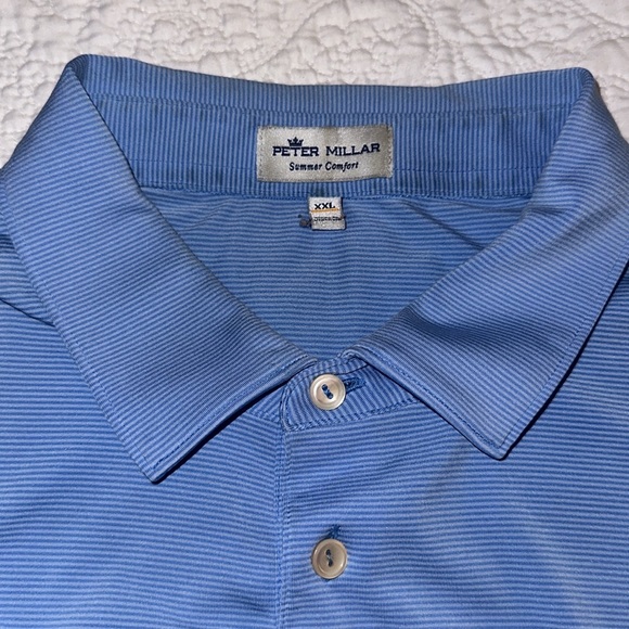 Peter Millar Summer Comfort Performance Golf Polo - Picture 5 of 7